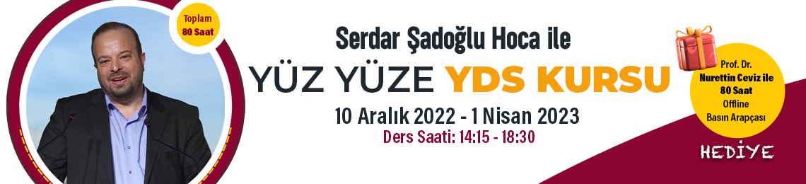 Serdar Şaadoğlu ile yüz yüze